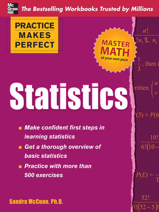 Title details for Practice Makes Perfect Statistics by Sandra McCune - Available